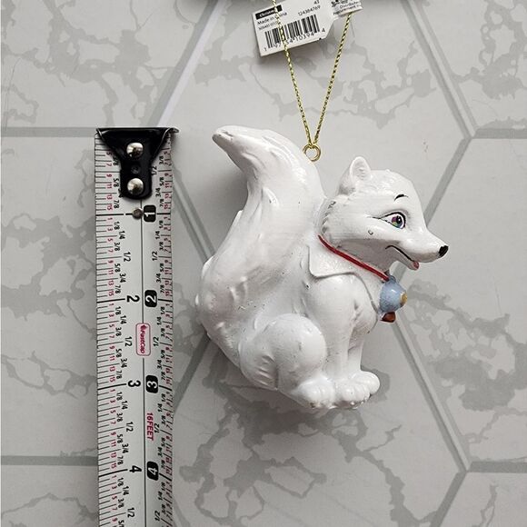 NWT Elf on the shelf pet Arctic Fox Christmas tree ornament - Picture 8 of 8